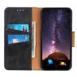 Etui z klapką do Huawei Y6P, Wallet Leather Case, czarne