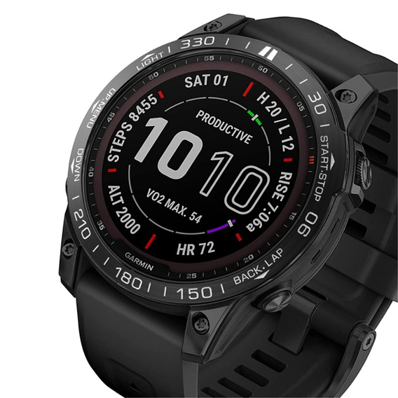 Nakładka Bezel Ring do Garmin Fenix 7, Czarny