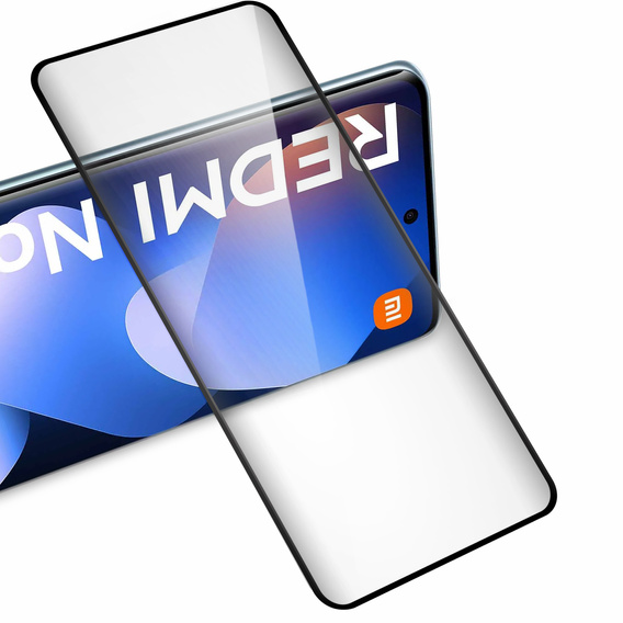 2x Szkło Hartowane do Xiaomi Redmi Note 15 5G / Poco M8 5G, ERBORD 3D pełne, szybka na cały ekran