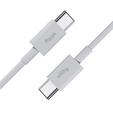 Allity AUC-03 USB-C – USB-C 1.0 m 60W, szybkie ładowanie - biały 