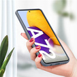Etui do Samsung Galaxy A72 / A72 5G, Silicone Lite, lawendowo szare
