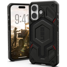 Etui Urban Armor Gear do iPhone 17, Monarch Pro Kevlar MagSafe, kevlar black