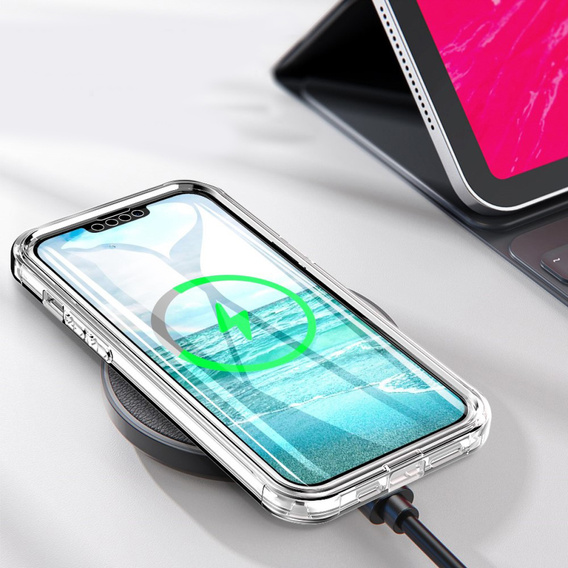 Etui z folią Soft Case do iPhone 14 Plus, Dark Blue