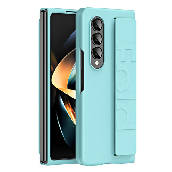 Etui do Samsung Galaxy Z Fold4 5G, z rączką, zielone