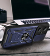 Etui pancerne do Realme GT 7 / 7T, CamShield Slide, niebieskie