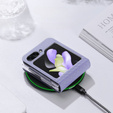 Etui Dux Ducis do Samsung Galaxy Z Flip5 5G, Bril, fioletowe