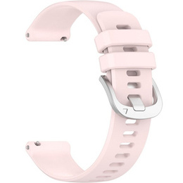 Pasek Silikonowy Uniwersalny 18mm, Różowy