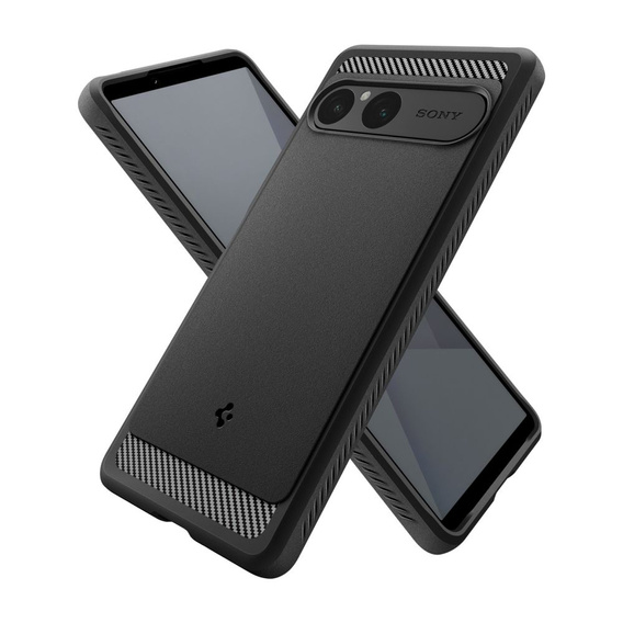 Etui Spigen Rugged Armor do Sony Xperia 10 VII – Matte Black