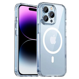 Etui do iPhone 14 Pro, Dropproof MagSafe, przezroczyste