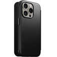 Etui Nomad do iPhone 15 Pro, Modern Leather Folio, czarne