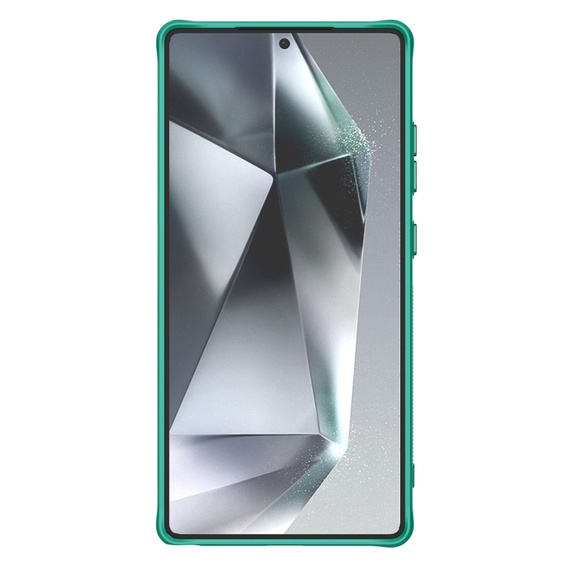 Etui do Samsung Galaxy S25 Ultra, pancerne Nillkin, Icelade Prop, do Magsafe, zielone