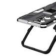 Etui do Realme GT 2 5G / GT Neo 2 / GT Neo 3T, Military kickstand z blaszką do uchwytu, czarne