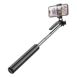 Długi 157cm Selfie stick tripod statyw uchwyt na telefon - Hoco K19 - Pilot Bluetooth 4.0
