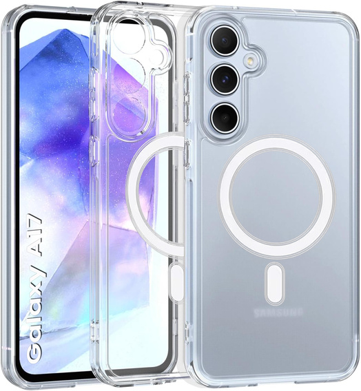 Etui do Samsung Galaxy A17 5G, Dropproof MagSafe, przezroczyste