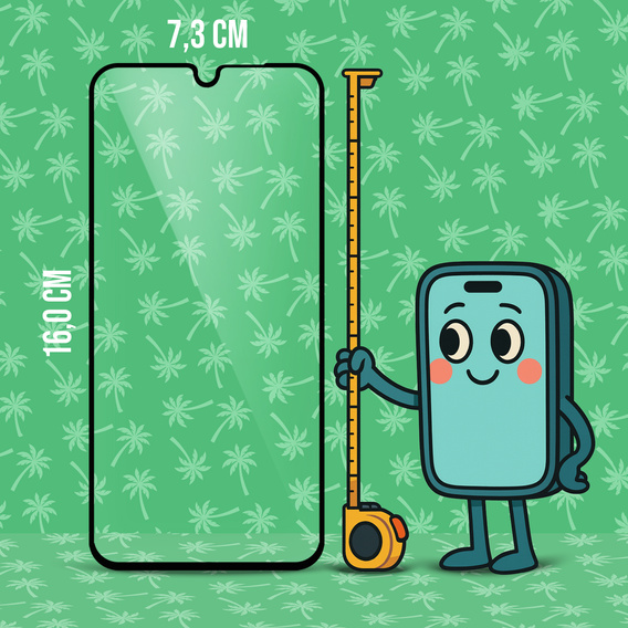 Szkło hartowane 5D Full Glue Smart Palm do Samsung Galaxy A26 5G