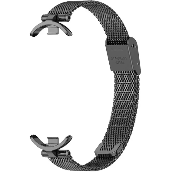 Pasek Bransoleta Milanese do Xiaomi Smart Band 10 / 9 / 8, Czarny