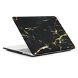 Etui do Macbook Pro 13 A1706 A1708 A1989 A2159 A2251 A2289 A2338, Hard Case Obudowa, Marmur czarny