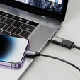 Tech-Protect Adapter - USB-C TYPE-C DO USB, Czarny