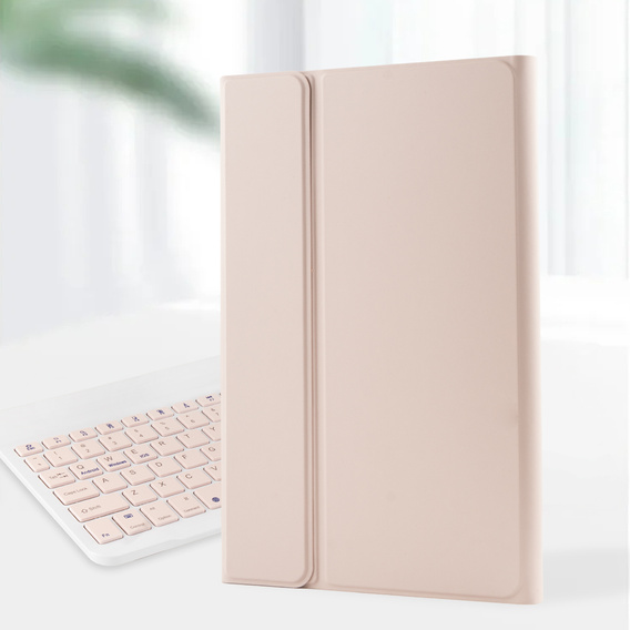 Etui z klawiaturą do Lenovo Tab K11 Plus, różowe