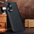 Etui skórzane do Honor 70 5G, Obudowa leather hybrid Case, Czarne