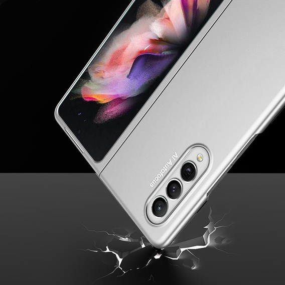 Etui GKK Hard PC do Samsung Galaxy Z Fold3 5G, Silver