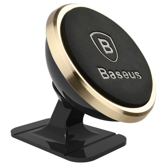 Baseus 360° Magnetyczny Uchwyt Samochodowy – Złoty