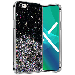 Etui do iPhone 6/6s 4.7, Glittery, czarne