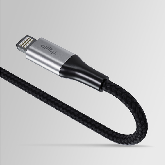Allity AUC-01 – Kabel USB-C do Lightning 1 m, 27W - czarny