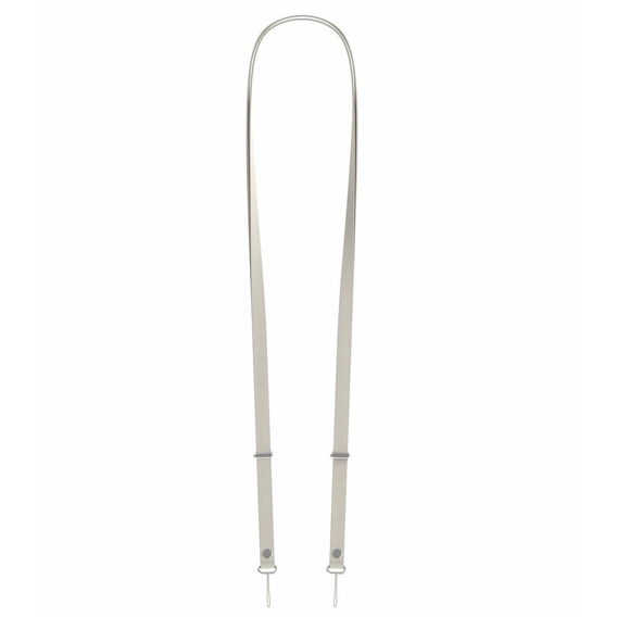 Smycz na telefon kompatybilna z etui do iPhone 17, odpinana magnetyczna klamra, pasek na szyję – beżowa