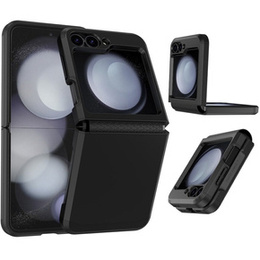 Etui pancerne do Samsung Galaxy Z Flip7 FE / Z Flip6, Armor Shockproof, czarne