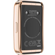 2w1 Etui z Osłoną Silikonową do Huawei Band 8 / Huawei Band 9 / Huawei Band 10, Różowe złoto