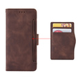 Etui z klapką do Samsung Galaxy S25 FE, Card Slot, brązowe