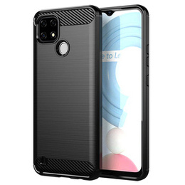 Etui do Realme C21, Karbon, czarne