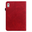 Etui do Lenovo Tab M9, Classic, z miejscem na rysik, czerwone