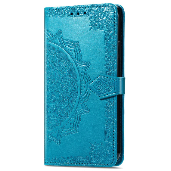 Etui z klapką do Motorola Moto G31 / G41, Mandala, niebieskie