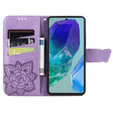 Etui z klapką do Samsung Galaxy A16 / A16 5G, Butterfly, fioletowe