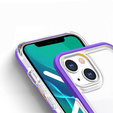 Etui ERBORD do iPhone 13, Hybrid Frame, Purple