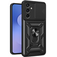 Etui pancerne do Samsung Galaxy S25 FE, CamShield Slide, czarne