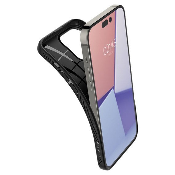 Etui Spigen do iPhone 14 Pro, Liquid Air, czarne