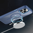 Etui do iPhone 15 Pro Max, MagColor do MagSafe, niebieskie
