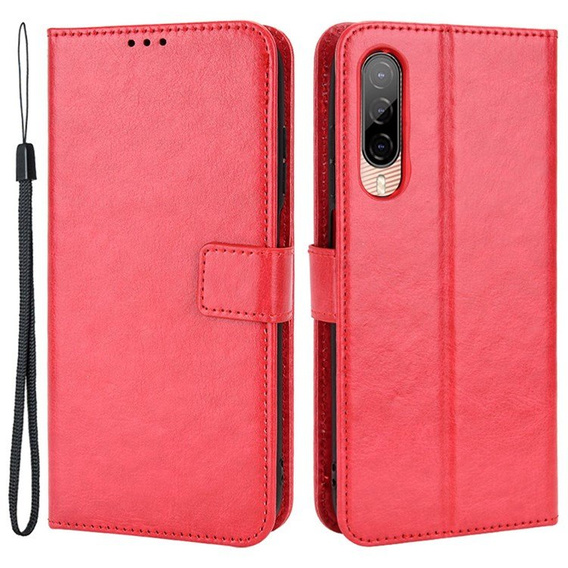 Etui Wallet do HTC Desire 22 Pro 5G, Red