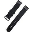 Pasek Nylonowy QuickFit 20mm do Garmin Fenix 5S/6S/7S/8 43mm, Czarny
