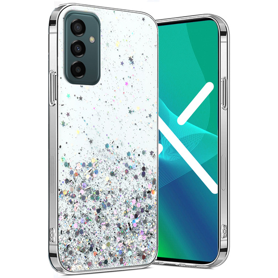 Etui do Samsung Galaxy M23 5G / M13, Glittery, przezroczyste