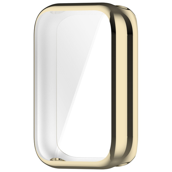 2w1 Etui z Osłoną na ekran do Xiaomi Smart Band 9 Pro, Złote