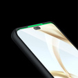Etui matowe do Honor 200 Pro 5G – transparentne, czarne, z powłoką Soft Touch