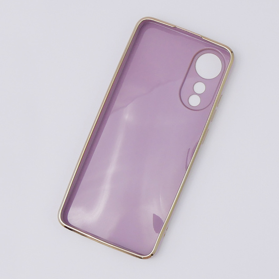 Etui do Oppo A78 4G, Glamour CamShield, fioletowe