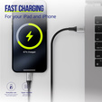 Allity AUC-01 – Kabel USB-C do Lightning 1 m, 27W - czarny