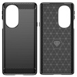 Etui do Motorola Edge 30 Pro, Karbon, czarne