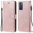 Etui Wallet do Oppo Reno6 5G, Rose Gold