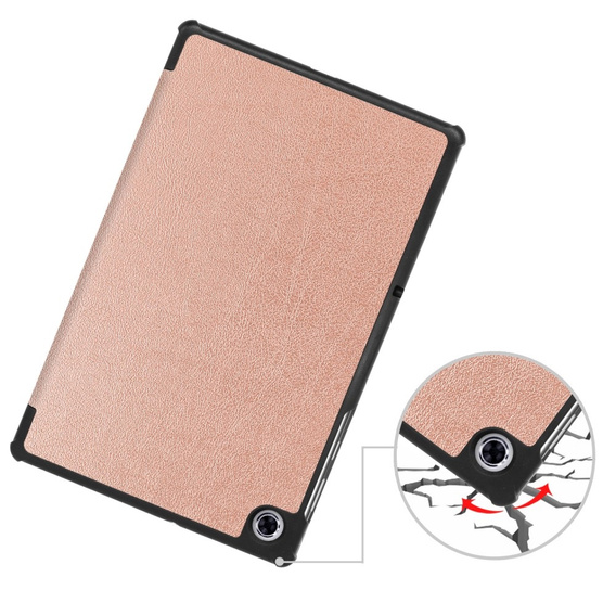Etui do Lenovo Tab M10 Plus TB-X606F, Smartcase, różowe rose gold